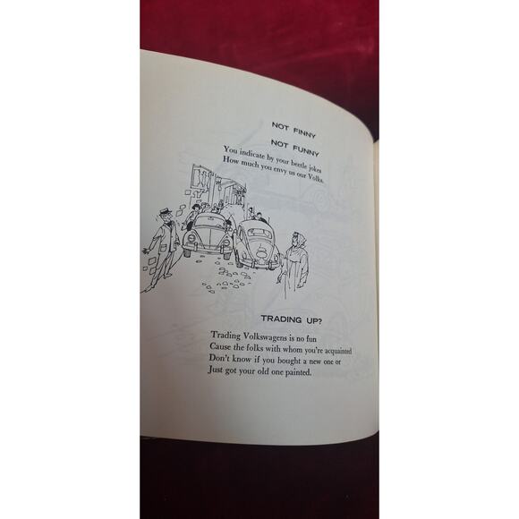 Jokeswagen Volkswagen Book- A grabbag of Volks Jokes for Volks Folks 1966 - Picture 5 of 9